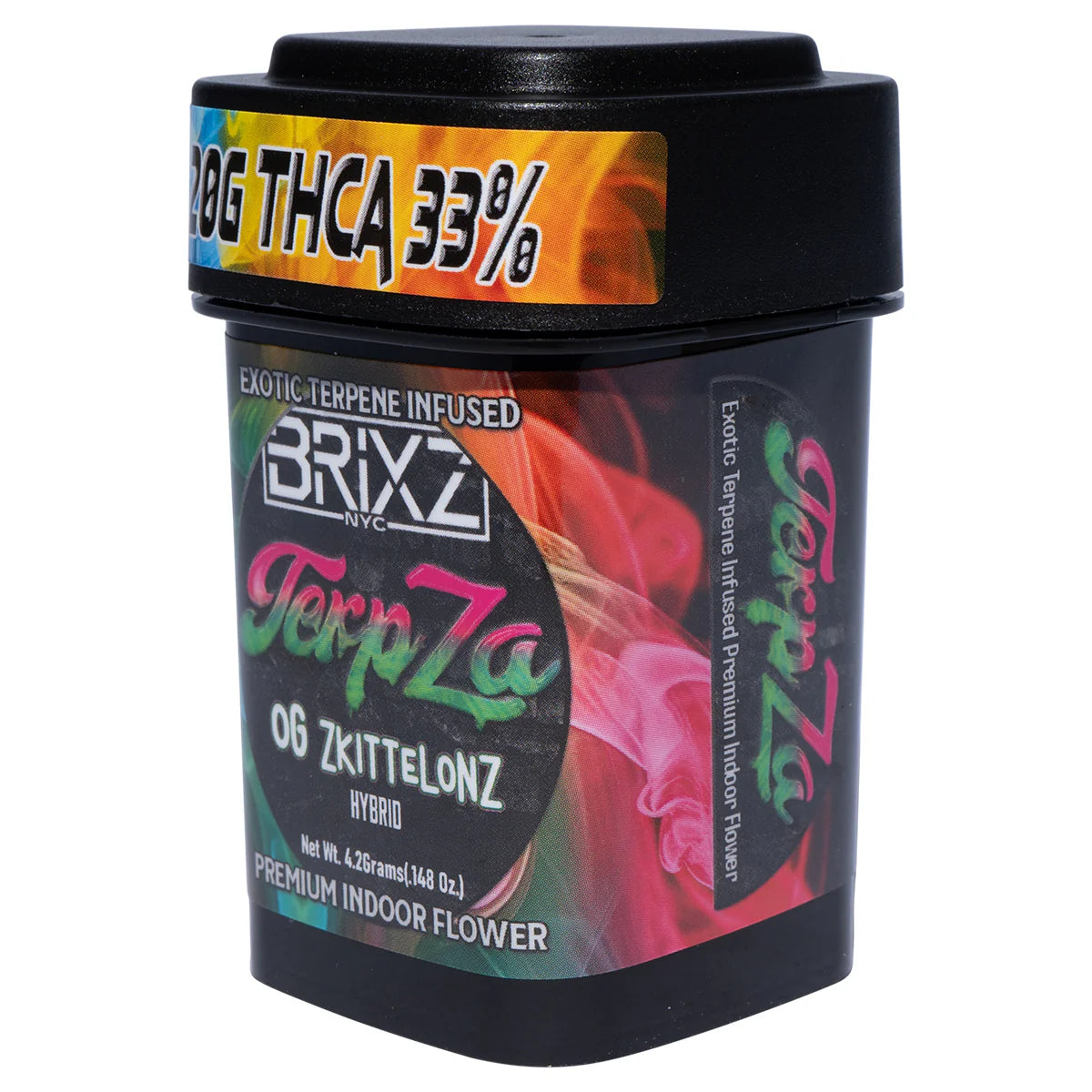 Brixz Terpza Flower | THC-A 2G | 15ct Jar |