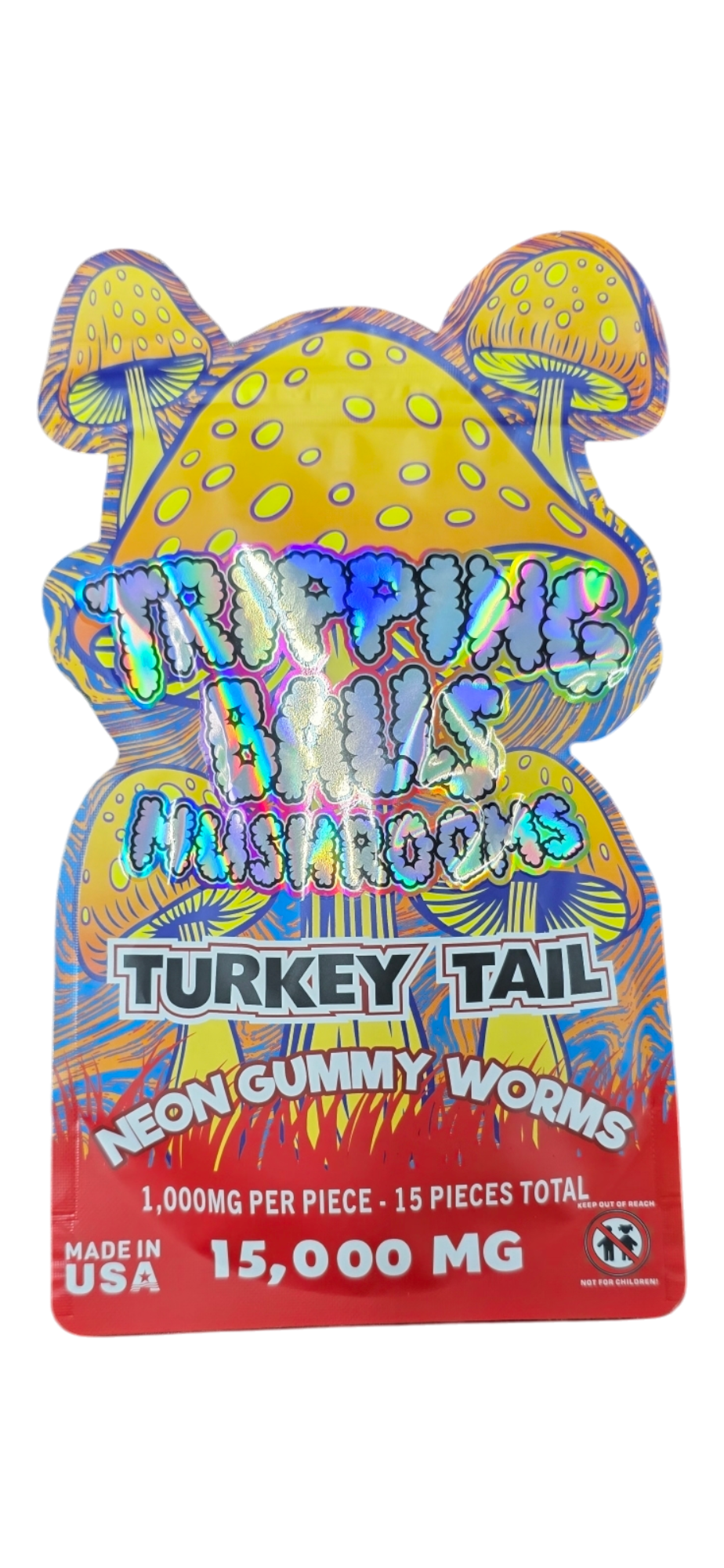 Tripping Balls Edibles | Mushroom Gummy 1000mg | 20pcs Bag