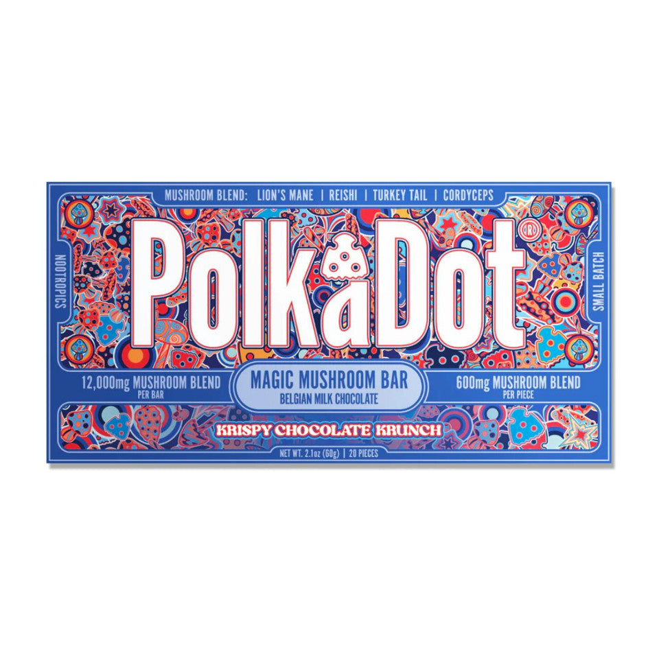 Polkadot Mushroom Magic Chocolate Bar 12000mg