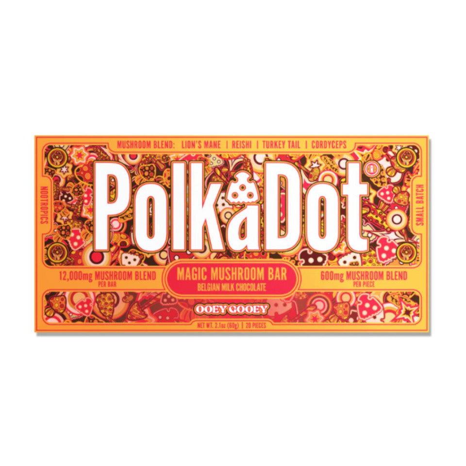 Polkadot Mushroom Magic Chocolate Bar 12000mg