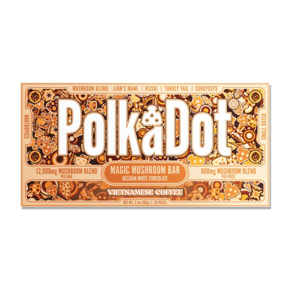 Polkadot Mushroom Magic Chocolate Bar 12000mg