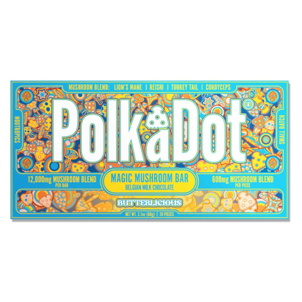 Polkadot Mushroom Magic Chocolate Bar 12000mg