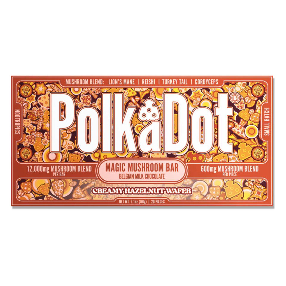 Polkadot Mushroom Magic Chocolate Bar 12000mg