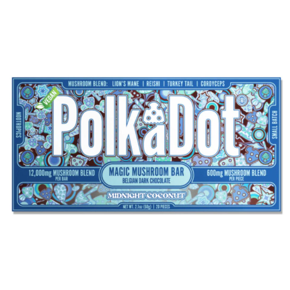 Polkadot Mushroom Magic Chocolate Bar 12000mg