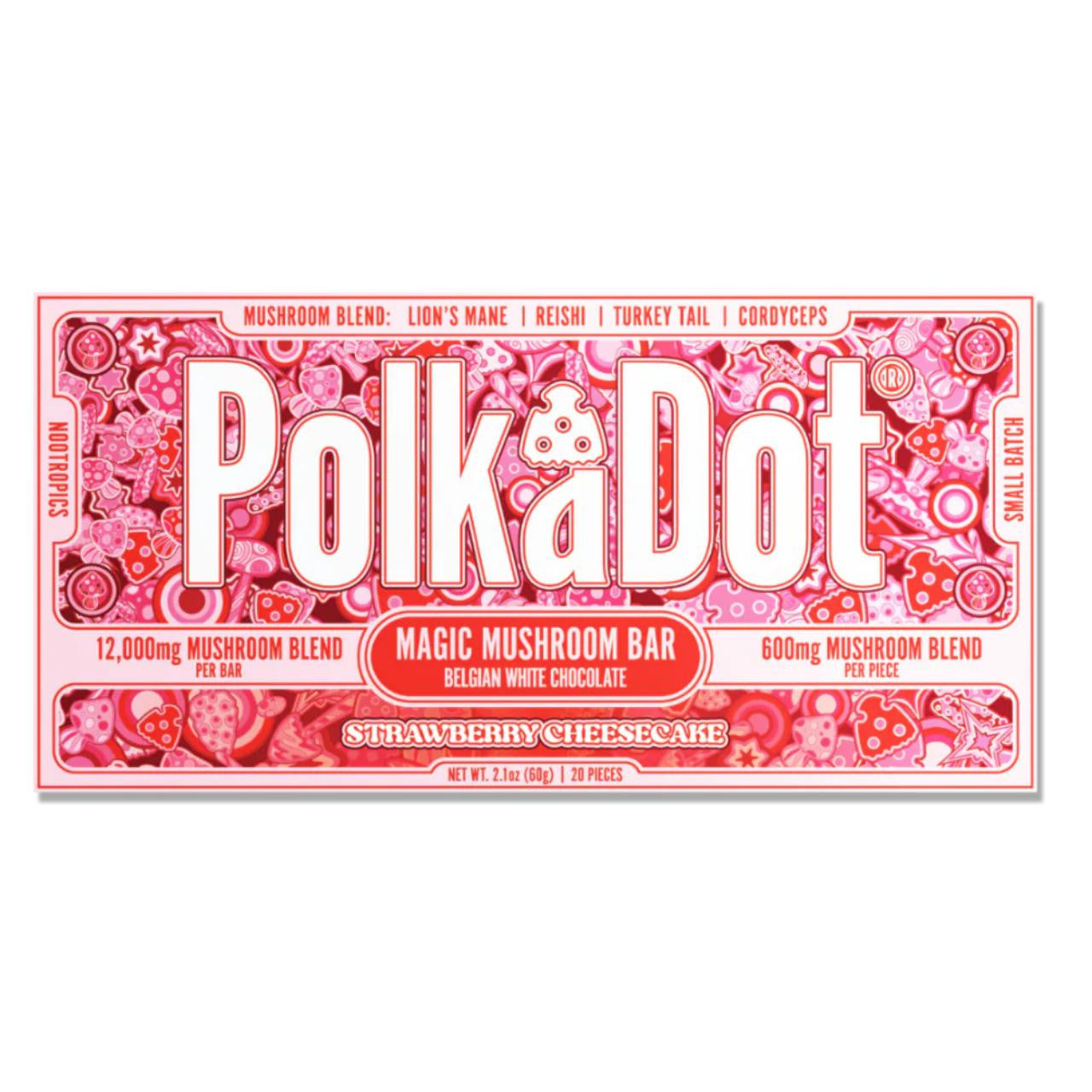 Polkadot Mushroom Magic Chocolate Bar 12000mg