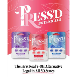 Press'd Botanicals URIQ Complex (3ct) 100mg Per Tab (300mg Per Pack) | 10ct Box |