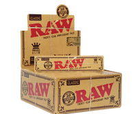 Raw Classic 20th Anniversary King Size Slim Rolling Papers 50ct Box