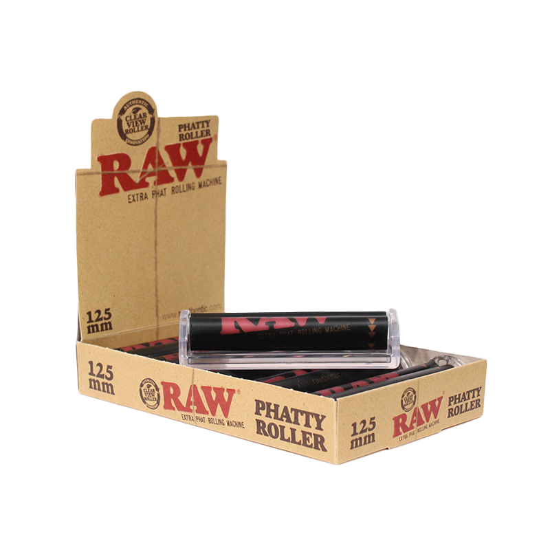 Raw 125mm Phatty Roller 6ct Box