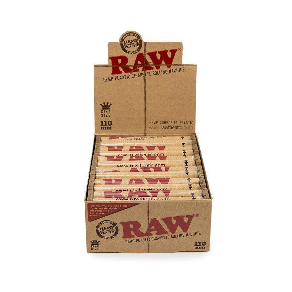 Raw 110mm Cigarette Rolling Machine 12ct Box