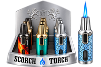 Scorch Torch Single Flame Oval Shape Lighter 9ct Box (61842)