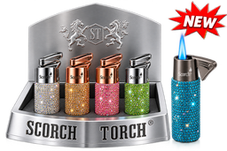 Scorch Torch Single Flame Cylindrical Lighter 12ct Box (61892)