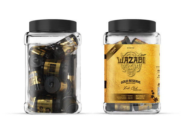 Wazabi Exotics Gold Reserve | 1G FLOWER 15ct Jar