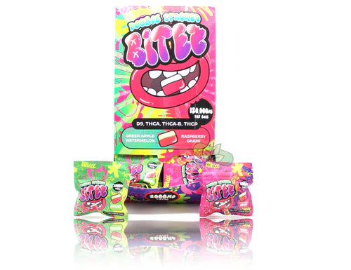 Double Stacked Bitez | Edibles | D-9 THC-A THCA-B THC-P | 60ct Box