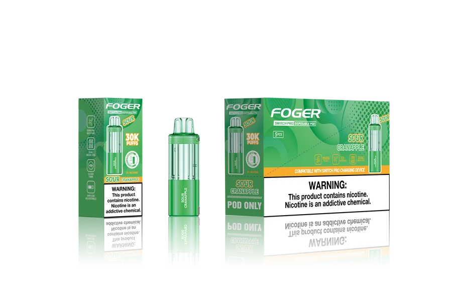 Foger 30K Disposable Pods 5-Count Box - United Wholesale