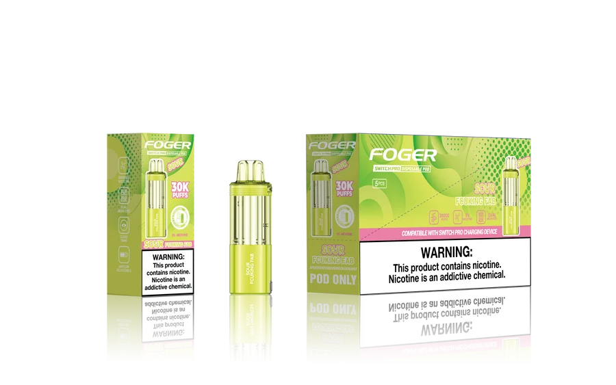 Foger 30K Disposable Pods 5-Count Box - United Wholesale