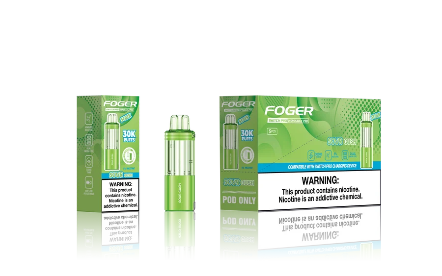 Foger 30K Disposable Pods 5-Count Box - United Wholesale