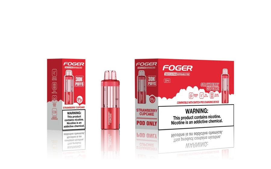 Foger 30K Disposable Pods 5-Count Box - United Wholesale