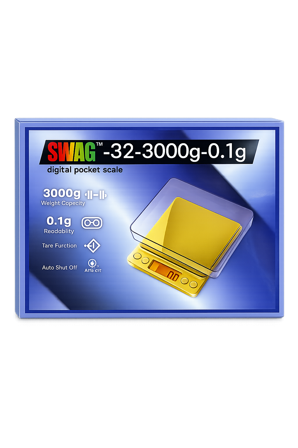 SWAG Scale 32 | 3000g - .1g