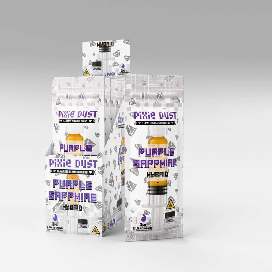 Pixie Dust Diamond Blend 3ml Syringe THCA | 5ct Box |