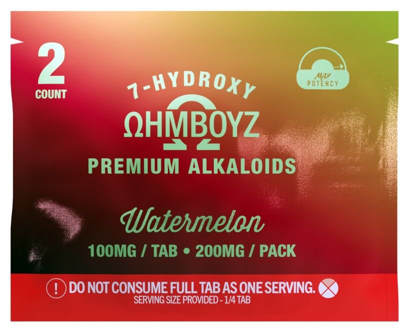 OHMBOYZ 2ct 100mg Per Tab 200mg Total Pack | 25ct Box