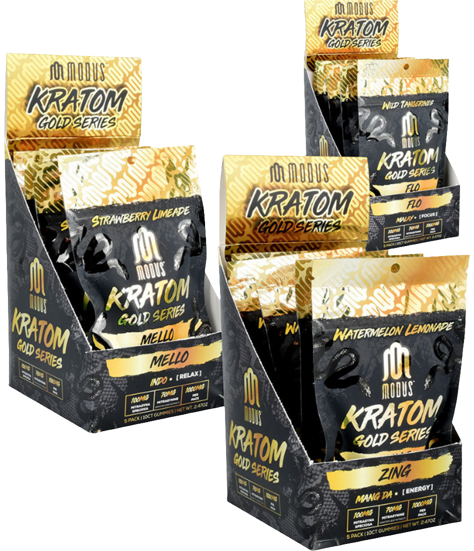 Modus Kratom Gummy | 1000mg | 5ct Box |