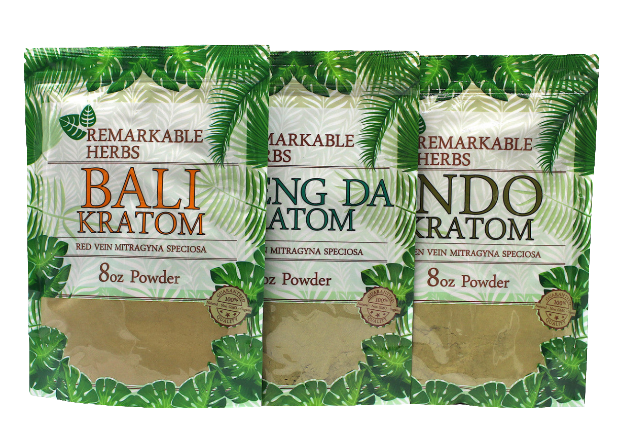 Remarkable Herbs Kratom | Powder | 8oz Bag