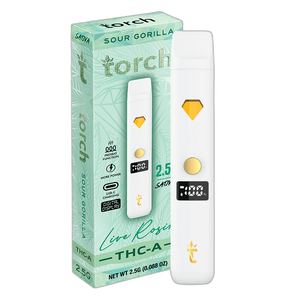 Torch | Disposables | Live Rosin THC-A 2.5G | 5ct Box |