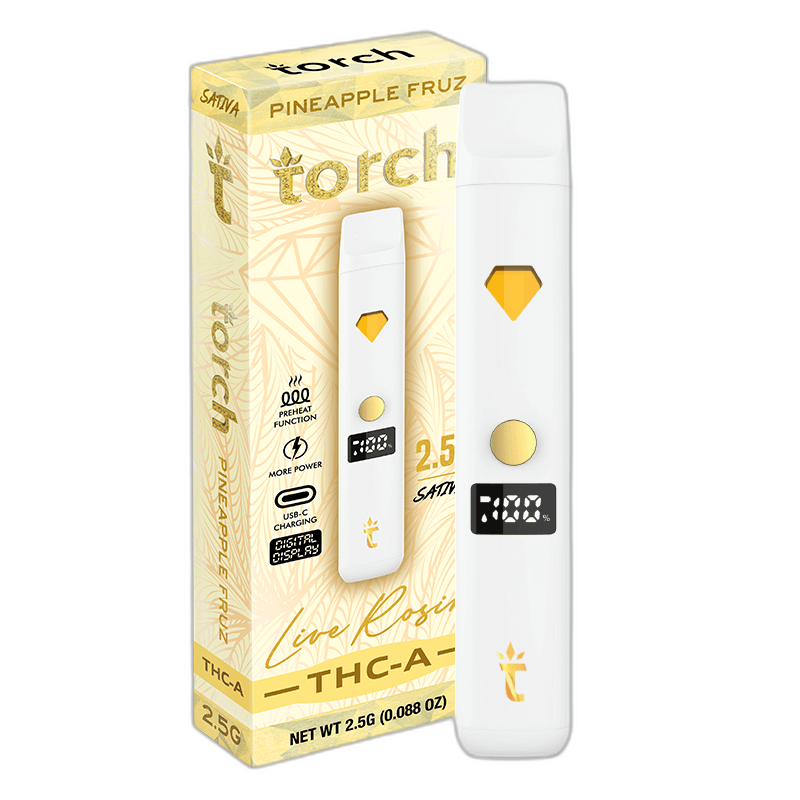 Torch | Disposables | Live Rosin THC-A 2.5G | 5ct Box |