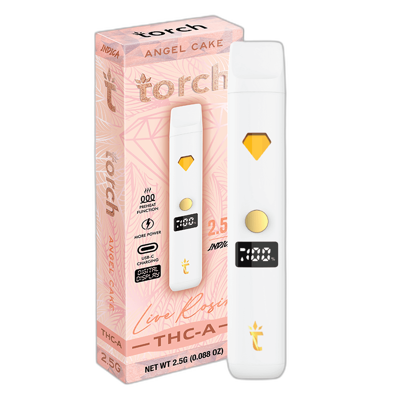 Torch | Disposables | Live Rosin THC-A 2.5G | 5ct Box |