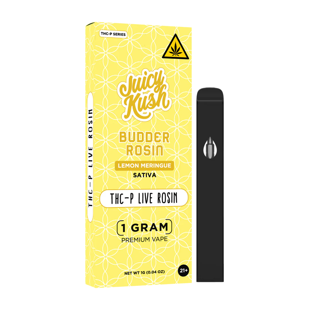 Juicy Kush Disposable | Budder Rosin THC-P 1G | 5ct Box |