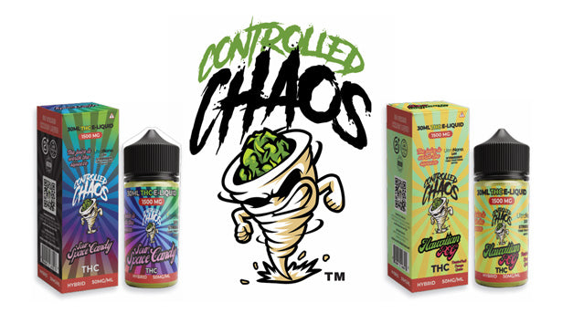 Controlled Chaos | THC E-Liquid | THC-A D9 D8  30mL 1500mg |