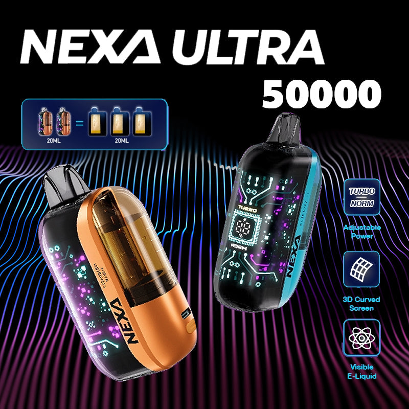 Nexa Disposable | Ultra 50K Puff | 5ct Box |