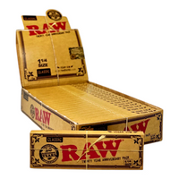 Raw Classic 20th Anniversary 1 1/4 Rolling Papers 24ct Box