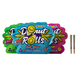Dozo Donut Rolls THC-A Pre Rolls 2 Pack 4.20G 5ct Box