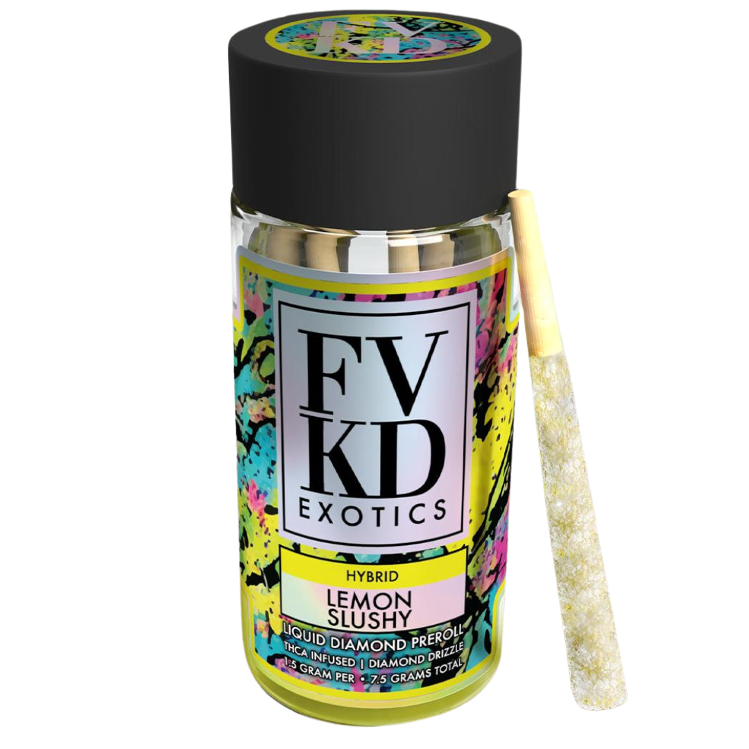 FVKD | Pre Rolls | Exotic THCA 1.5G | 5ct Box