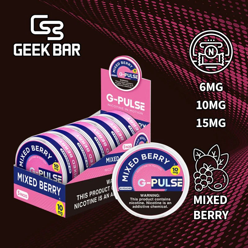 G-Pulse Nicotine Pouches 5ct Roll |