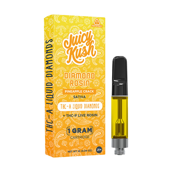 Juicy Kush | Carts | THC-A THC-P D8 Isolate 1G | 5ct Box