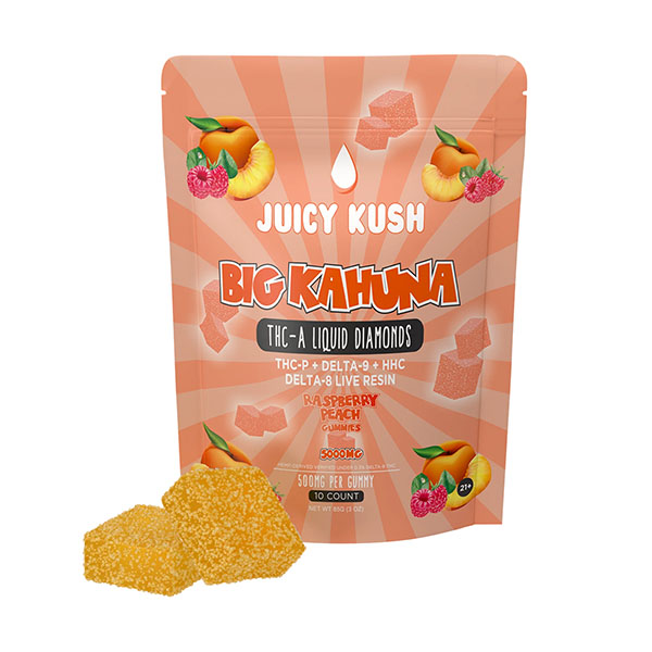 Juicy Kush | Edibles | Big Kahuna Bites Gummies 5000mg