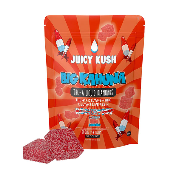 Juicy Kush | Edibles | Big Kahuna Bites Gummies 5000mg