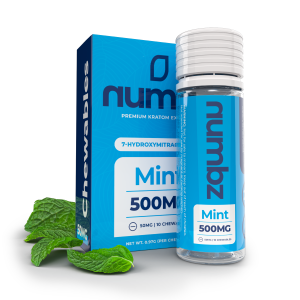 Numbz 7 Hydroxy (10ct) 50mg Per Tab (500mg Per Jar) 5ct Box |