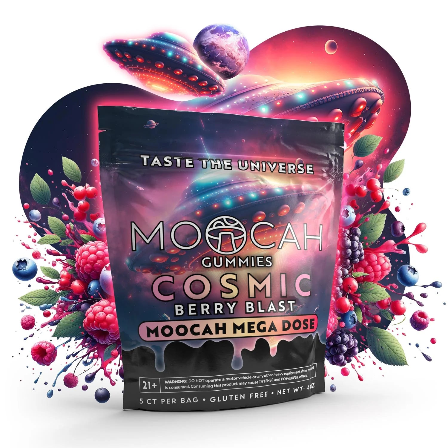 Moocah Mega Dose Psychedelic Gummies |