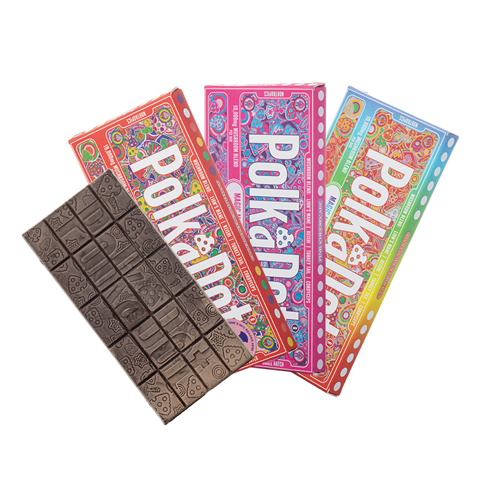 Polkadot Mushroom Magic Chocolate Bar 12000mg