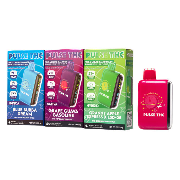 Pulse THC Liquid Diamond 5G | 5Ct Box |