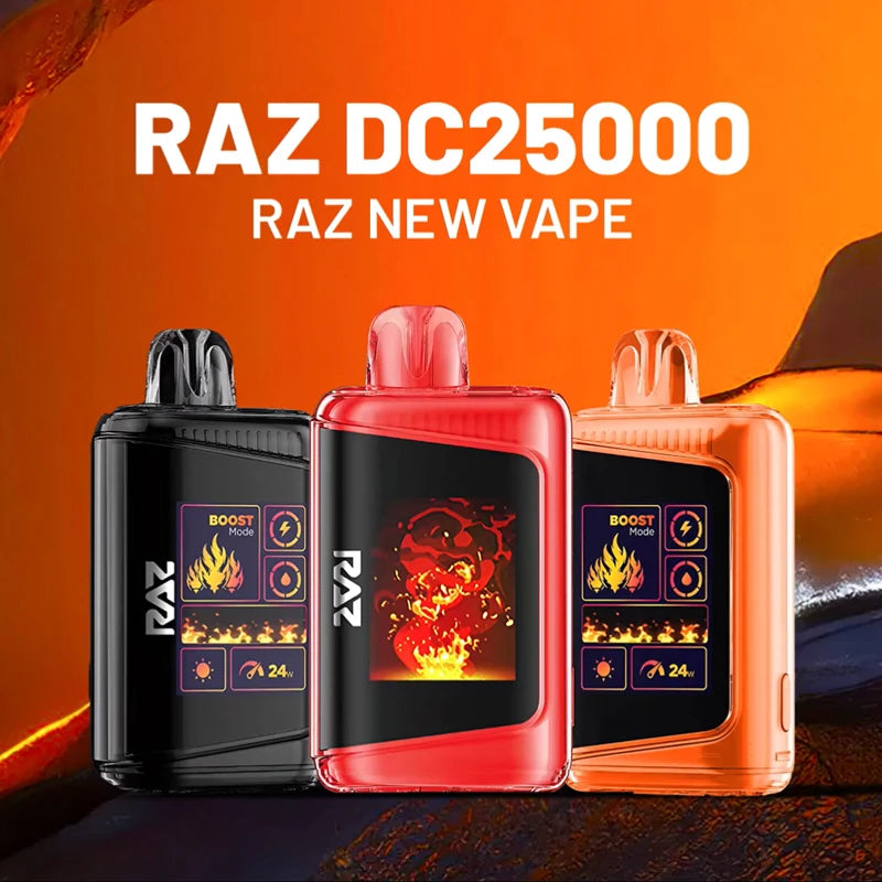 RAZ डिस्पोजेबल | DC25000 | 5ct बॉक्स |