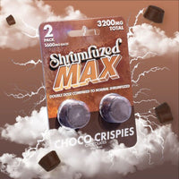 Shrumfuzed Max Mushroom Chocolates | 3200mg 2pk | 10ct Box |