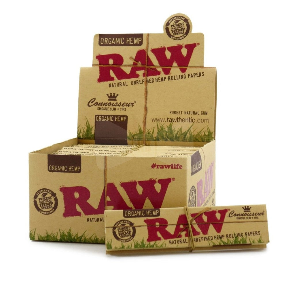 Raw Organic Connoisseur King Size 24ct Box