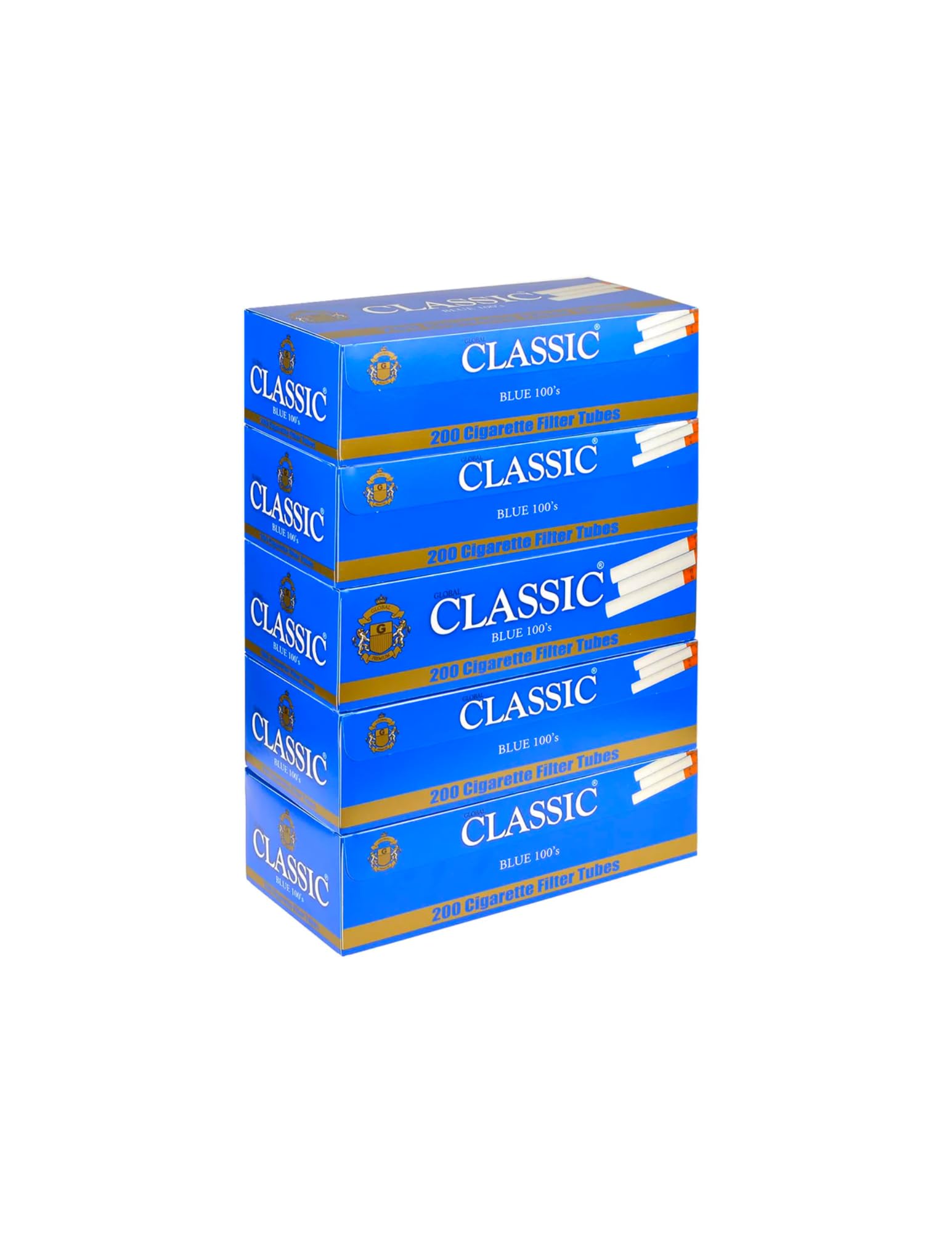 Tubes Classic 100's | 5ct | Blue