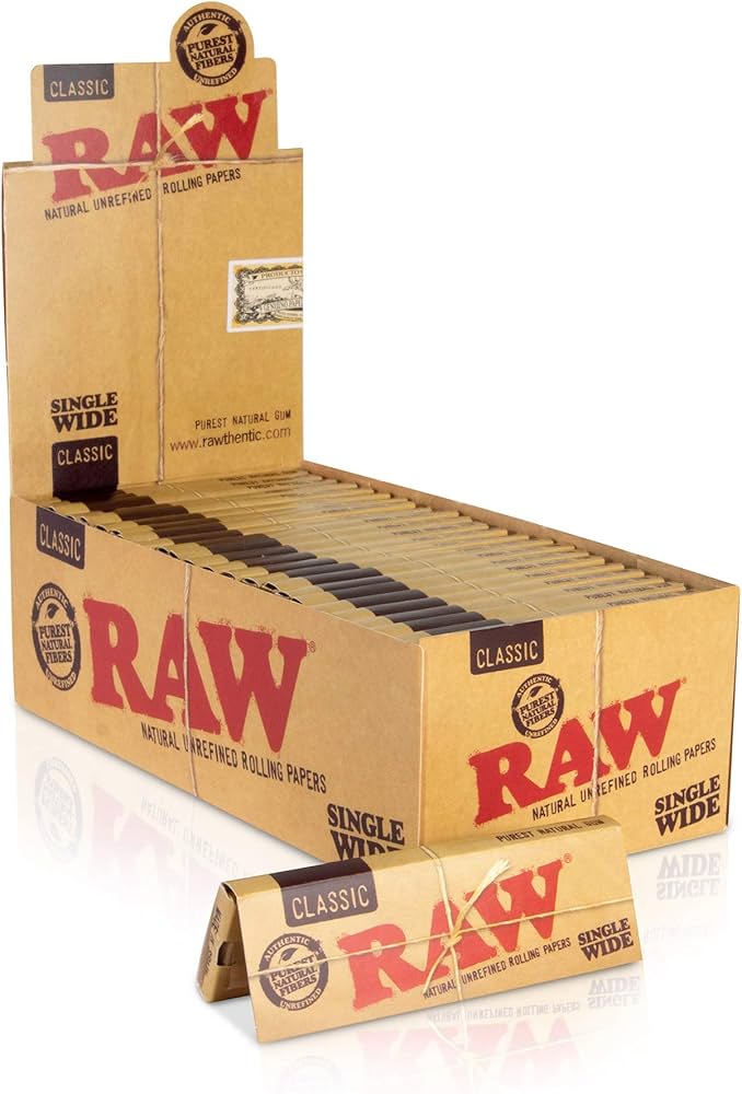 Raw Classic Single Wide 50ct Box