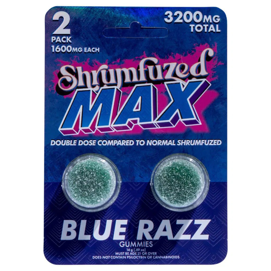 Shrumfuzed Max Mushroom Gummies | 3200mg 2pk | 10ct Box |