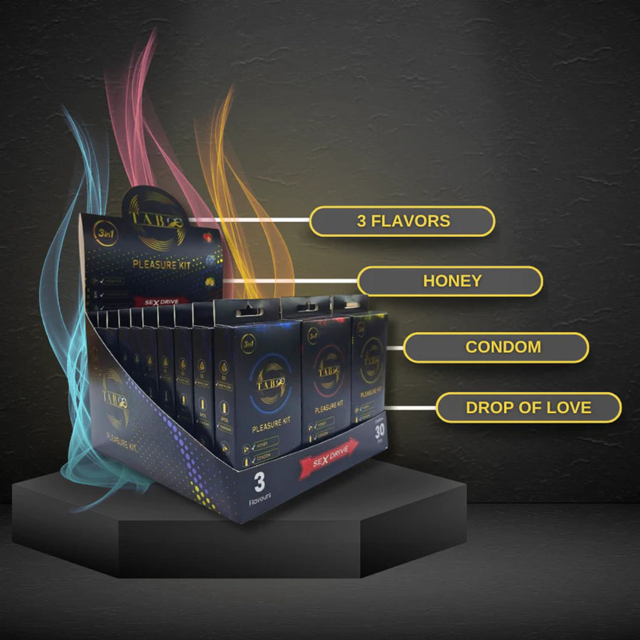 TABOO Pleasure Kit 30ct Box
